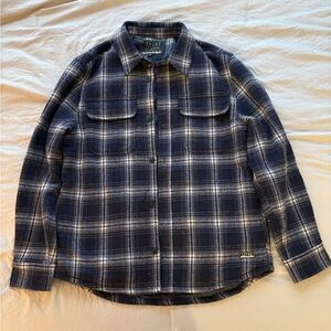 Plaid Button-Up Shirt